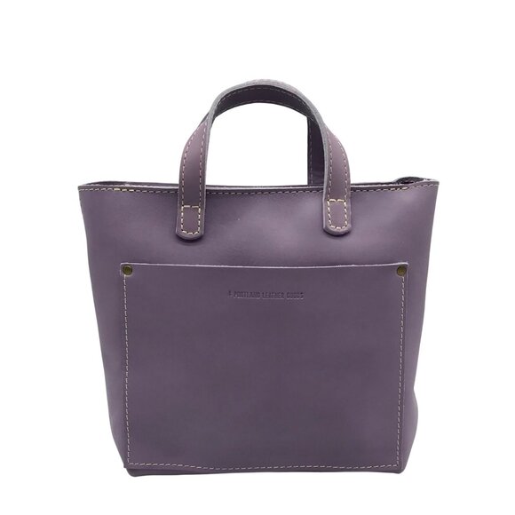 Portland Leather Goods Lavender Mini Crossbody Tote Bag - Picture 1 of 10